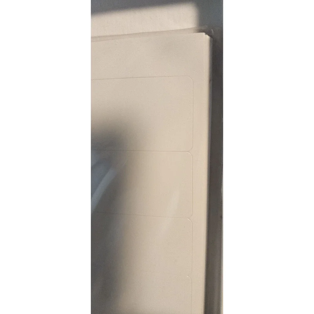 DB Cryo-Babies CryoTags Tube Laser Labels - 2.625 X 1 in -LCRY-1258 WHITE